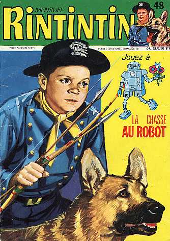 Scan de la Couverture Rintintin Rusty n 48